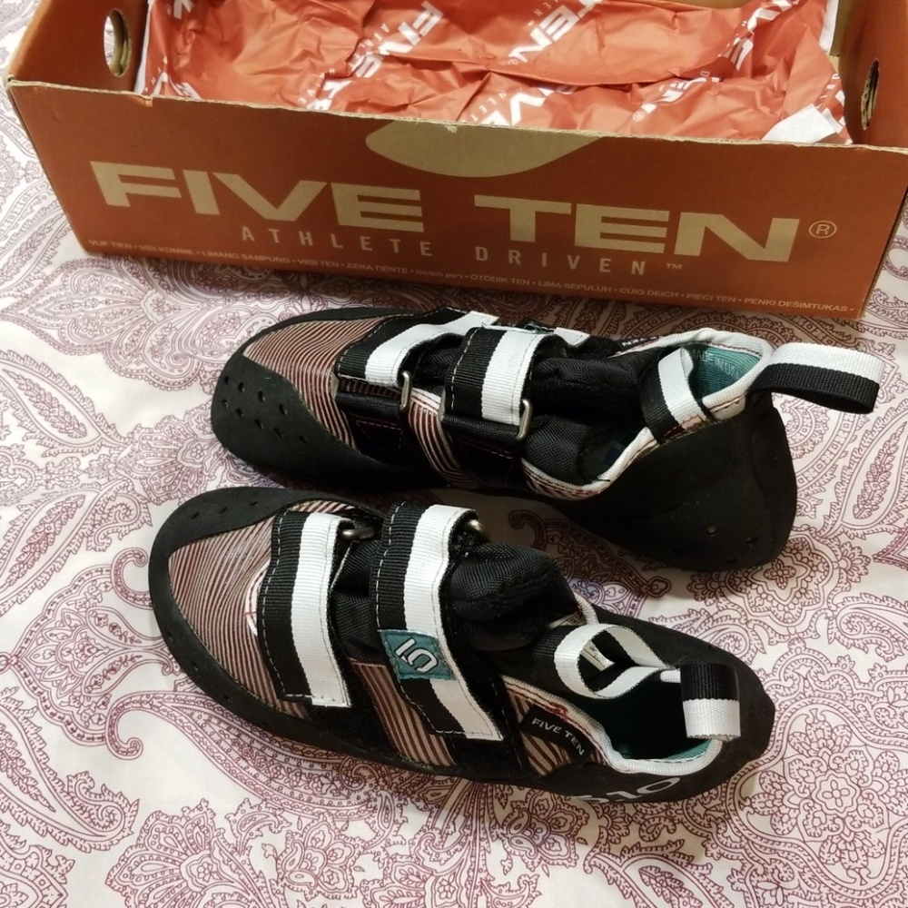 Rock climbing shoes